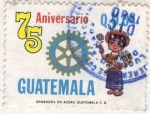 Stamps Guatemala -  75 Club Rotarios Guatemala