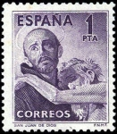 Stamps Spain -  IV Centenario de la muertede San Juan de Dios