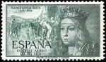 Stamps Spain -  V Centenario del nacimiento de Isabel la Católica