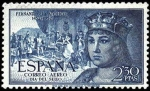 Stamps Spain -  V Centenario del nacimiento de Fernando el Católico