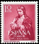 Stamps Spain -  Año Mariano