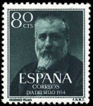 Stamps Spain -  Marcelino menéndez y Pelayo