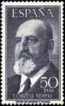 Stamps Spain -  Fortuny y Torres Quevedo