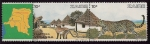 Stamps Democratic Republic of the Congo -  Parque Nacional de Virunga