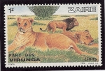 Sellos del Mundo : Africa : Democratic_Republic_of_the_Congo : Parque Nacional de Virunga (fauna)