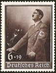 Stamps Germany -  DEUTSCHESREICH - MAI WZ HANENKREUZE