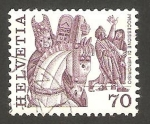 Stamps Switzerland -  las procesiones de Careme en Mendrisio