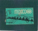 Stamps Mexico -  Mexico 68