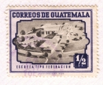 Stamps : America : Guatemala :  Escuela Tipo Federacion