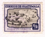 Stamps Guatemala -  Escuela Tipo Federacion