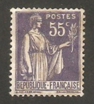 Stamps France -  paz