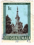 Stamps Guatemala -  Iglecia de Yurrita