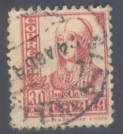 Stamps Spain -  ESPAÑA 1937_823.02 Cifras, Cid e Isabel la Católica