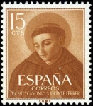Stamps Europe - Spain -  V Centenario de la canonización de San Vicente Ferrer