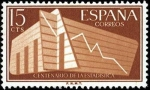Stamps Spain -  I Centenario de la Estadística Española