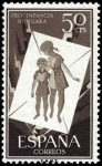 Stamps Spain -  Pro infancia húngara
