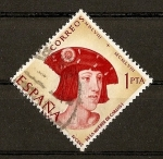 Stamps : Europe : Spain :  IV Centenario de la muerte de Carlos I.