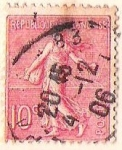 Stamps : Europe : France :  SEMBRADORA - POSTES