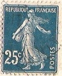 Stamps : Europe : France :  SEMBRADORA - POSTES