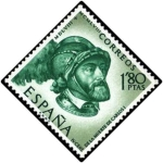 Stamps Spain -  IV Centenario de la muerte de Carlos Ide España y V de Alemania