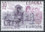 Stamps Spain -  2616 Europa-CEPT. Romería de la Virgen del Rocío.