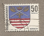 Sellos de Europa - Checoslovaquia -  Escudo de Bardejov
