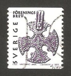 Stamps Sweden -  Patrimonio mundial, colgante vikingo, una cruz