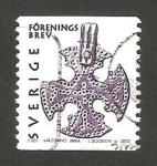 Sellos del Mundo : Europa : Suecia : Patrimonio mundial, colgante vikingo, una cruz