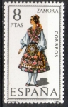 Stamps : Europe : Spain :  Trajes regionales, Zamora