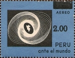 Stamps Peru -  Perú ante el mundo. (Habilitado)