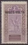 Stamps Burkina Faso -  BURKINA FASO Alto Volta Scott 1 Sello Beduino Afrique Occidentale Francaise 1c 