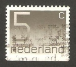 Stamps Netherlands -  centº del sello holandés