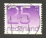 Stamps Netherlands -  centº del sello holandés