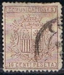 Stamps Spain -  153  Escudo de España