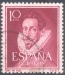 Stamps Spain -  ESPAÑA 1951_1072.02 Literatos.