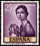 Stamps Spain -  1657 - Pintura - La niña de la jarra