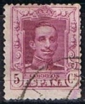 Stamps Spain -  312 Alfonso XIII