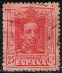 Stamps Spain -  317 Alfonso XIII