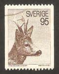 Stamps Sweden -  ciervo