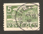 Stamps Sweden -  V centº del parlamento, palacio de justicia