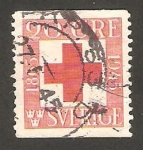 Stamps Sweden -  80 anivº de la cruz roja sueca
