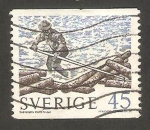 Sellos de Europa - Suecia -  madereros