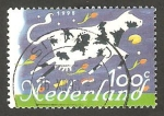Stamps Netherlands -  1495 - Vaca volando