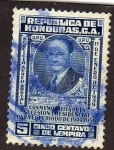 Stamps : America : Honduras :  U P U. Julio Lozano