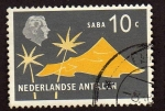 Sellos de Europa - Holanda -  Antillas Holandesas SABA