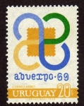 Sellos de America - Uruguay -  Abuexpo 