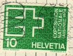 Stamps Switzerland -  Exposicion nacional