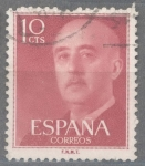 Stamps Spain -  ESPAÑA 1955-6_1143.02 General Franco (1892-1975).