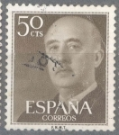 Sellos de Europa - Espa�a -  ESPAÑA 1955-6_1149.01 General Franco (1892-1975).