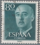 Sellos de Europa - Espaa -  ESPAÑA 1955-6_1152.02 General Franco (1892-1975).